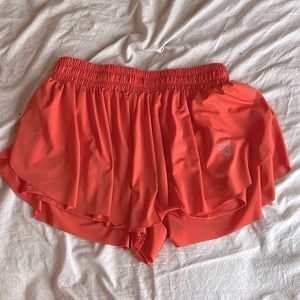 Amazon popular flowly shorts in bright orange!